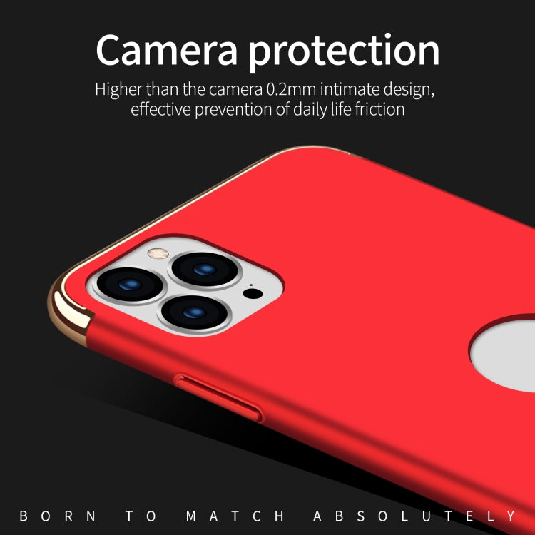 For iPhone 14 Pro MOFI Yatun Series 3 in 1 Stitching PC Phone Case(Red) - iPhone 14 Pro Cases by MOFI | Online Shopping South Africa | PMC TechLife