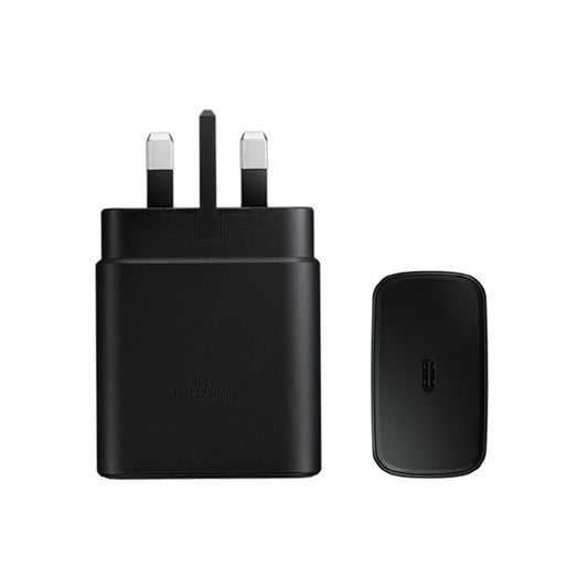 M135 45W USB-C / Type-C Port Fast Charger, UK Plug(Black) - USB Charger by PMC Jewellery | Online Shopping South Africa | PMC Jewellery | Buy Now Pay Later Mobicred