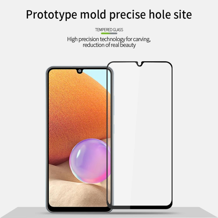 For Samsung Galaxy A34 5G MOFI 9H 2.5D Full Screen Tempered Glass Film(Black) - Galaxy Tempered Glass by MOFI | Online Shopping South Africa | PMC TechLife