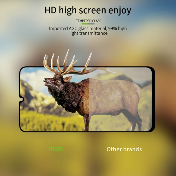 For Honor X7A MOFI 9H 2.5D Full Screen Tempered Glass Film(Black) - free shipping - PMC TechLife - Order now!