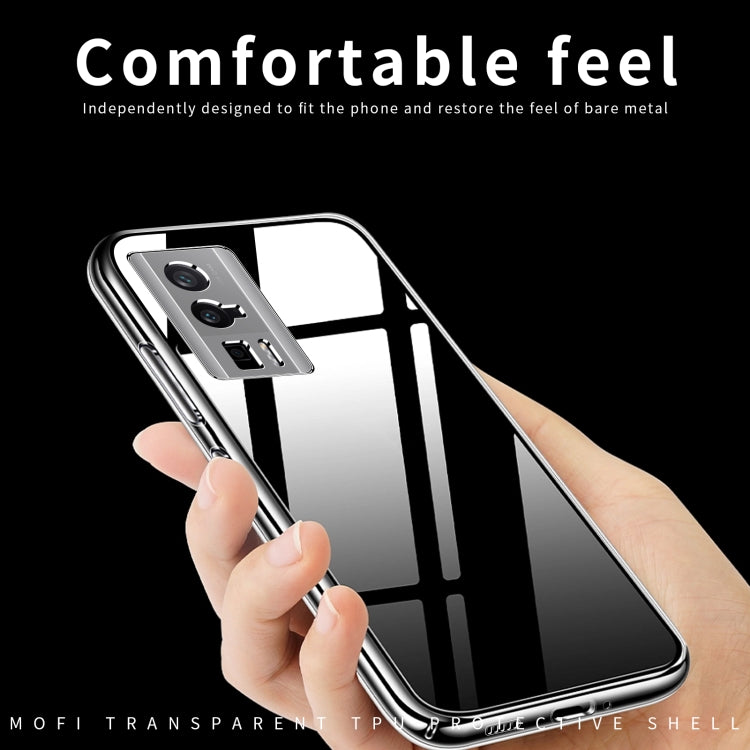 For Xiaomi Redmi K60 / K60 Pro MOFI Ming Series Ultra-thin TPU Phone Case(Transparent) - Xiaomi Cases by MOFI | Online Shopping South Africa | PMC Jewellery