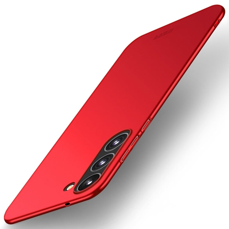 For Samsung Galaxy S25+ 5G MOFI Frosted PC Ultra-thin Hard Phone Case(Red) - Galaxy S25+ 5G Cases by MOFI | Online Shopping South Africa | PMC Jewellery | Buy Now Pay Later Mobicred