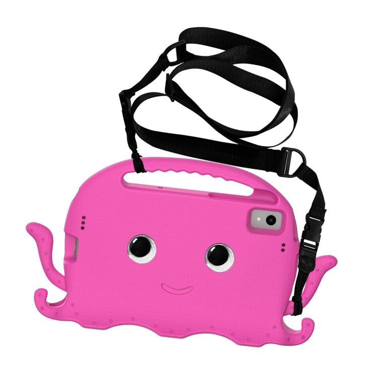 For Huawei MatePad 10.4 Octopus Style EVA PC Tablet Case(Rose Red) - Huawei by PMC TechLife | Online Shopping South Africa | PMC TechLife | Buy Now Pay Later Mobicred