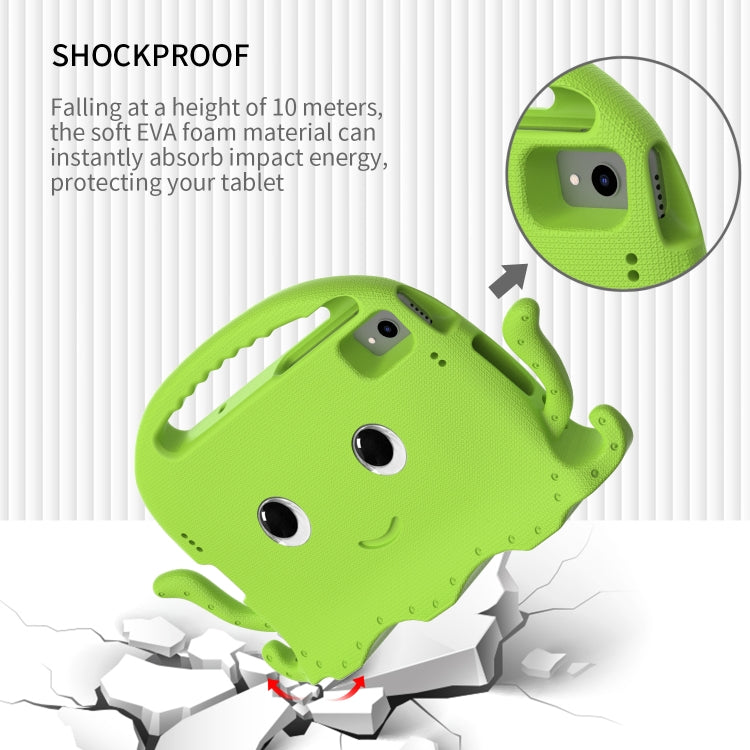 For Lenovo K10 TB-X6C6F 10.3 Octopus Style EVA PC Tablet Case(Grass Green) - Lenovo by PMC TechLife | Online Shopping South Africa | PMC TechLife | Buy Now Pay Later Mobicred