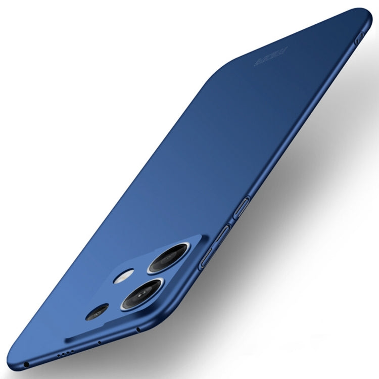 For Redmi Note 13 Pro 5G MOFI Micro-Frosted PC Ultra-thin Hard Phone Case(Blue) - Note 13 Pro Cases by MOFI | Online Shopping South Africa | PMC TechLife