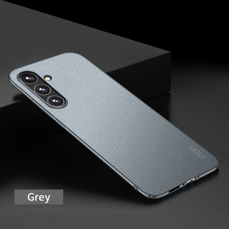 For Samsung Galaxy A35 5G MOFI Fandun Series Frosted PC Ultra-thin All-inclusive Phone Case(Gray) - Galaxy Phone Cases by MOFI | Online Shopping South Africa | PMC Jewellery