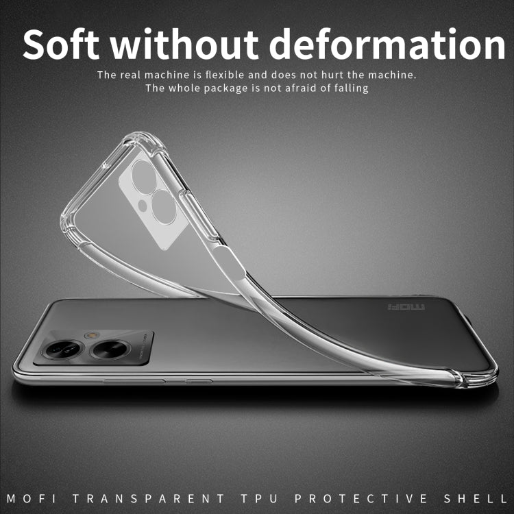 For OPPO A79 5G / A2 MOFI Ming Series Transparent Ultra-thin TPU Phone Case(Transparent) - OPPO Cases by MOFI | Online Shopping South Africa | PMC Jewellery