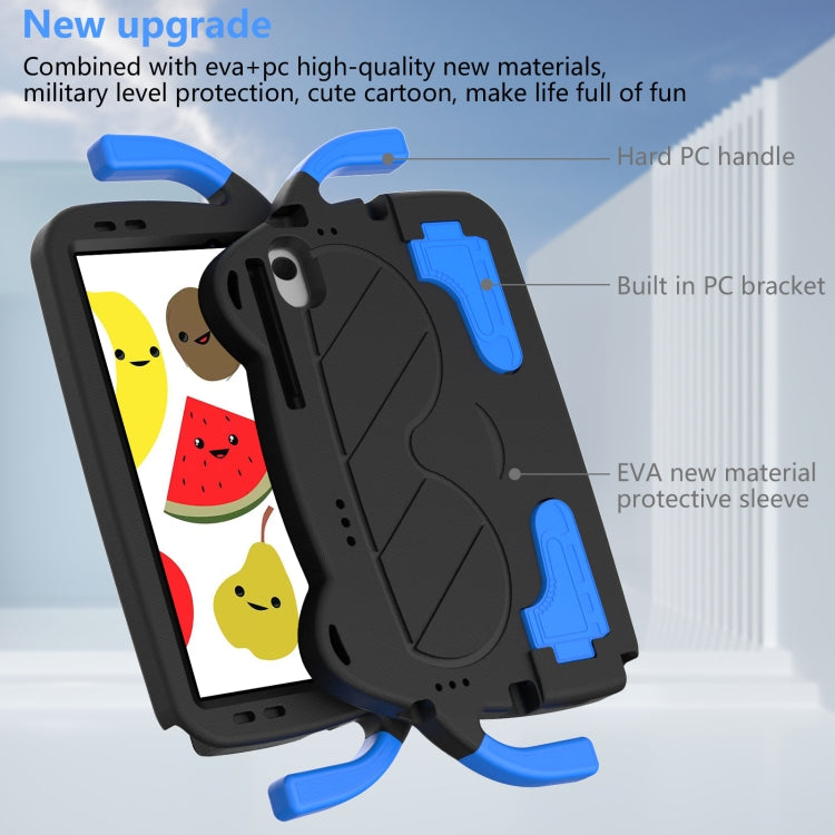 For Huawei Matepad SE 10.4 2023 Ice Baby EVA Shockproof Hard PC Tablet Case(Black+Blue) - Huawei by PMC TechLife | Online Shopping South Africa | PMC TechLife | Buy Now Pay Later Mobicred