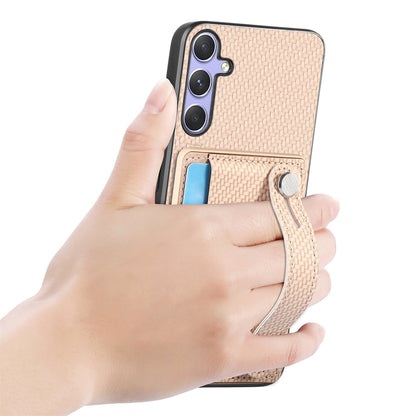 For Samsung Galaxy S25 Ultra 5G Wristband Kickstand Wallet Back Phone Case with Tool Knife(Khaki) - Galaxy S25 Ultra 5G Cases by PMC Jewellery | Online Shopping South Africa | PMC Jewellery | Buy Now Pay Later Mobicred