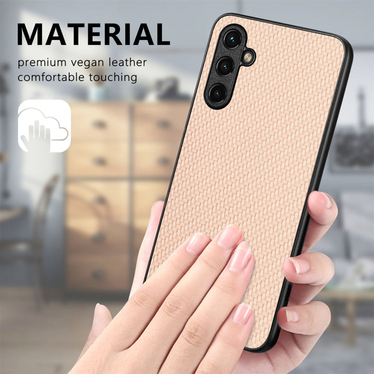 For Samsung Galaxy S25+ 5G Carbon Fiber Texture Leather Back Cover Phone Case(Green) - Galaxy Phone Cases by PMC Jewellery | Online Shopping South Africa | PMC Jewellery | Buy Now Pay Later Mobicred