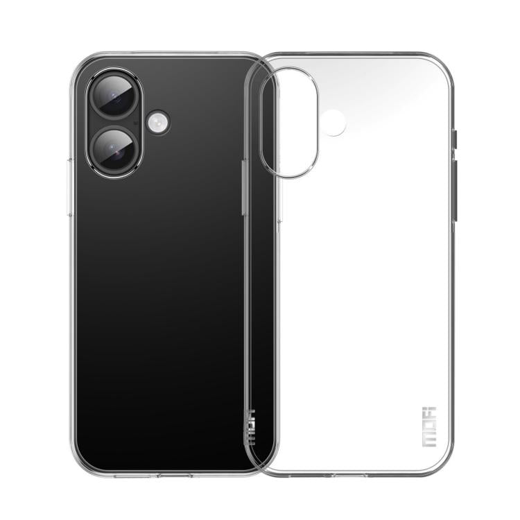 For iPhone 17 MOFI Ming Series Ultra-thin TPU Phone Case(Transparent) - iPhone 17 Cases by MOFI | Online Shopping South Africa | PMC TechLife | Buy Now Pay Later Mobicred
