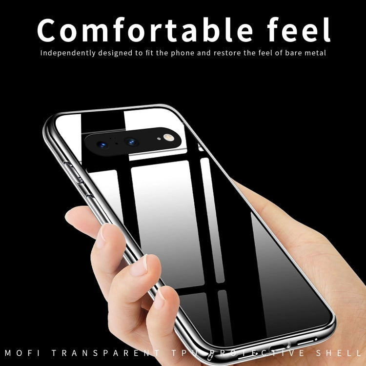 For Google Pixel 8 MOFI Ming Series Ultra-thin TPU Phone Case(Transparent) - Google Cases by MOFI | Online Shopping South Africa | PMC Jewellery