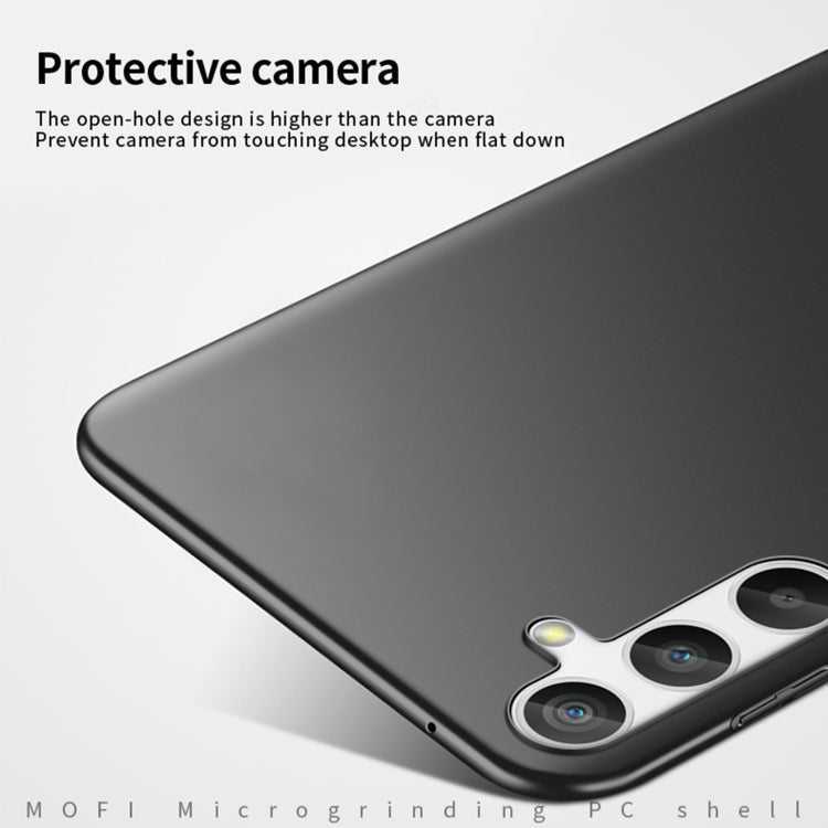 For Samsung Galaxy A24 4G MOFI Frosted PC Ultra-thin Hard Phone Case(Blue) - Galaxy Phone Cases by MOFI | Online Shopping South Africa | PMC TechLife | Buy Now Pay Later Mobicred