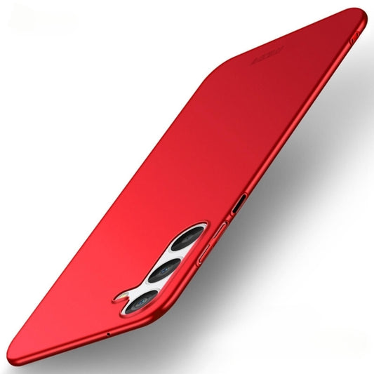 For Samsung Galaxy A24 4G MOFI Frosted PC Ultra-thin Hard Phone Case(Red) - Galaxy Phone Cases by MOFI | Online Shopping South Africa | PMC Jewellery