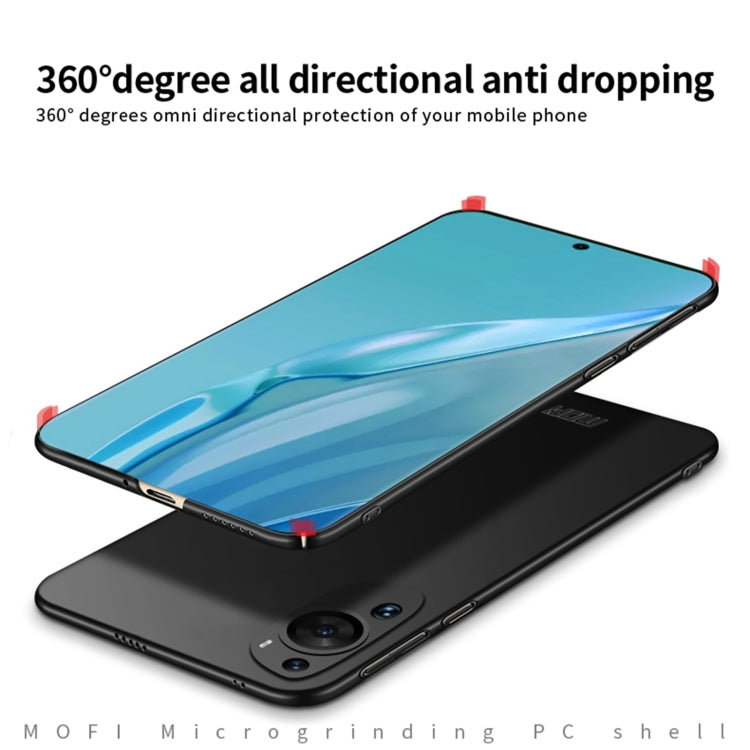 For Huawei P60 Art MOFI Frosted PC Ultra-thin Hard Phone Case(Red) - Huawei Cases by MOFI | Online Shopping South Africa | PMC TechLife | Buy Now Pay Later Mobicred