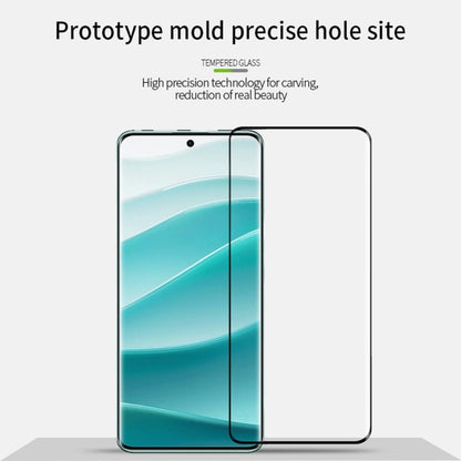 For Xiaomi Redmi Note 14 Pro /14 Pro+ MOFI 9H 3D Hot Bending Tempered Glass Film(Black) - Note 14 Pro+ Tempered Glass by MOFI | Online Shopping South Africa | PMC Jewellery | Buy Now Pay Later Mobicred