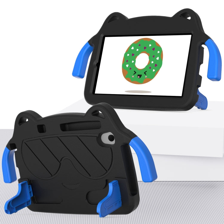 For Huawei MediaPad M5 Lite 8.0 Ice Baby EVA Shockproof Hard PC Tablet Case(Black+Blue) - Huawei by PMC TechLife | Online Shopping South Africa | PMC TechLife | Buy Now Pay Later Mobicred