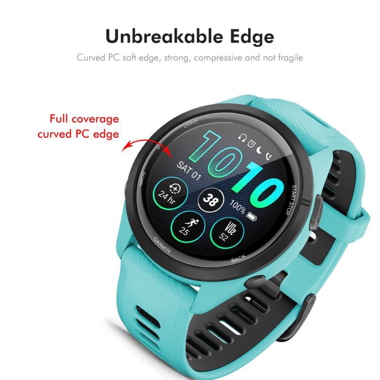 For Garmin Forerunner 265 2pcs ENKAY 3D Full Coverage Soft PC Edge PMMA HD Screen Protector Film - free shipping - PMC TechLife - Order now!