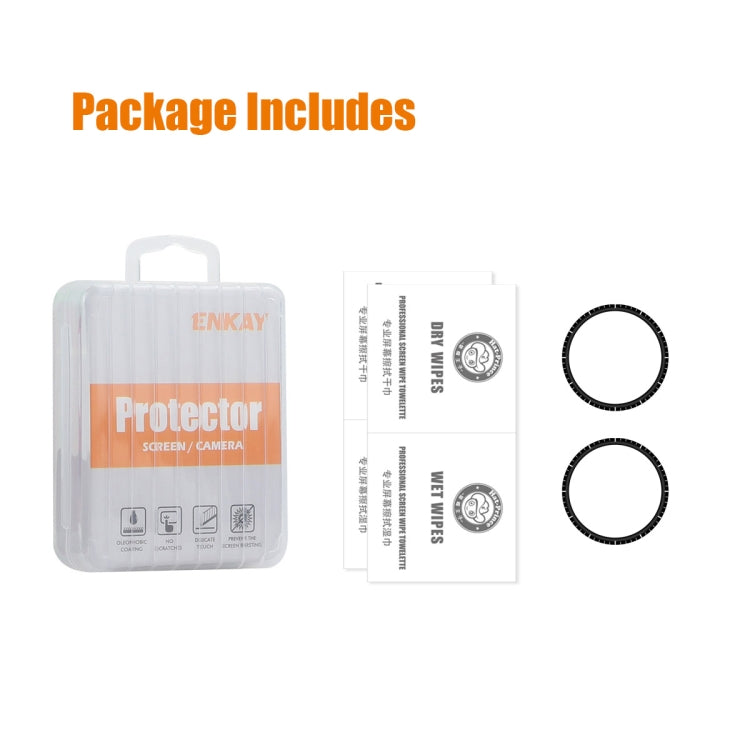 For Garmin Forerunner 945 2pcs ENKAY 3D Full Coverage Soft PC Edge PMMA HD Screen Protector Film - free shipping - PMC TechLife - Order now!