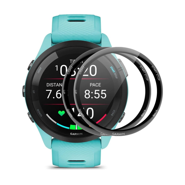For Garmin Forerunner 245 / 245 Music 2pcs ENKAY 3D Full Coverage Soft PC Edge PMMA HD Screen Protector Film - free shipping - PMC TechLife - Order now!