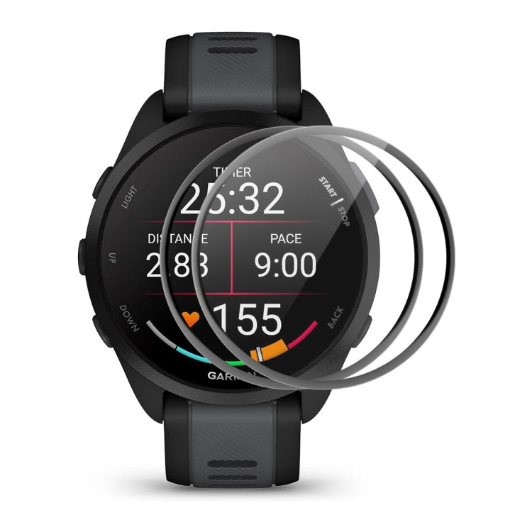 For Garmin Forerunner 165 / 165 Music 2pcs ENKAY 3D Full Coverage Soft PC Edge PMMA HD Screen Protector Film - free shipping - PMC TechLife - Order now!