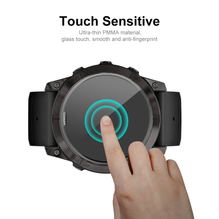 For Garmin Epix Pro Gen 2 42mm 5pcs ENKAY 3D Full Coverage Soft PC Edge PMMA HD Screen Protector Film - free shipping - PMC TechLife - Order now!