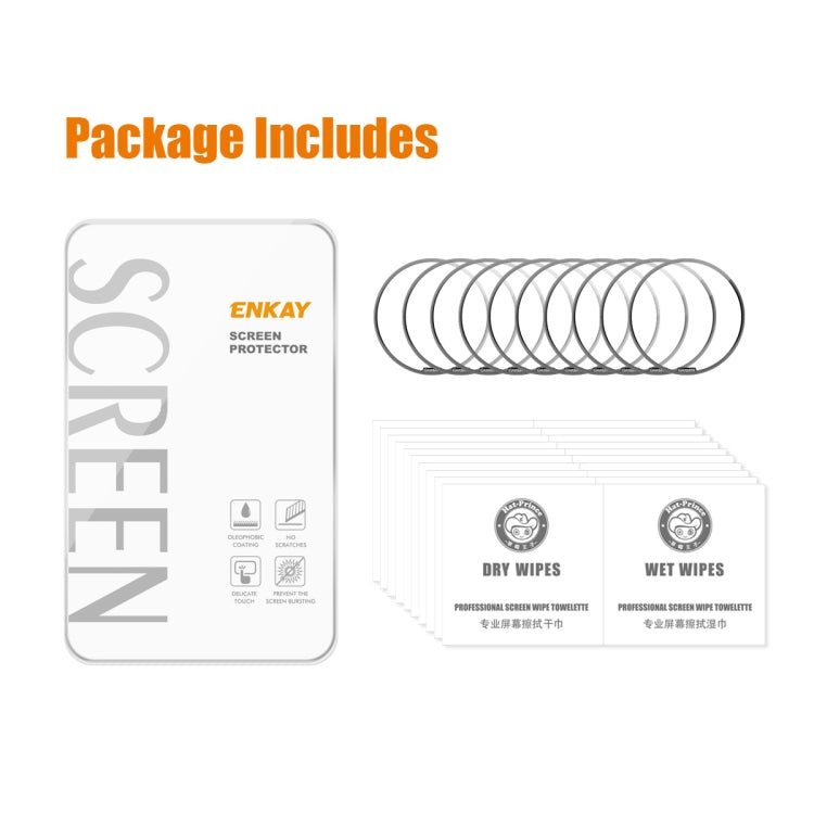 For Garmin Epix Pro Gen 2 47mm 10pcs ENKAY 3D Full Coverage Soft PC Edge PMMA HD Screen Protector Film - free shipping - PMC TechLife - Order now!