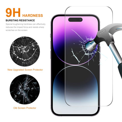 For iPhone 16 5pcs ENKAY 0.26mm 9H 2.5D High Aluminum-silicon Tempered Glass Film - iPhone 16 Tempered Glass by ENKAY | Online Shopping South Africa | PMC Jewellery | Buy Now Pay Later Mobicred