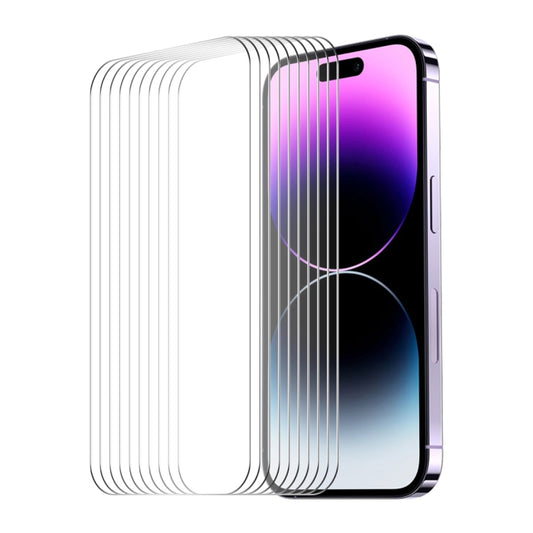 For iPhone 16 10pcs ENKAY 0.26mm 9H 2.5D High Aluminum-silicon Tempered Glass Film - iPhone 16 Tempered Glass by ENKAY | Online Shopping South Africa | PMC Jewellery | Buy Now Pay Later Mobicred