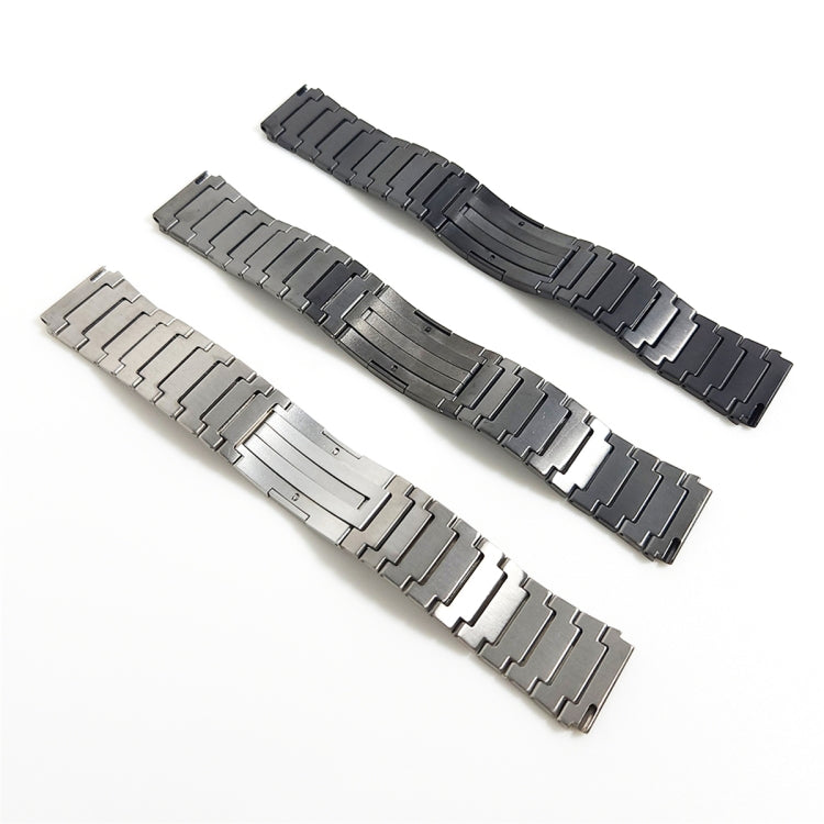 For Huawei Watch GT Runner One Bead Titanium Alloy Watch Band(Gray) - Watch Bands by PMC TechLife | Online Shopping South Africa | PMC TechLife