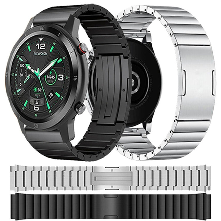 For Samsung Galaxy Watch 42mm One Bead Titanium Alloy Watch Band(Gray) - Watch Bands by PMC TechLife | Online Shopping South Africa | PMC TechLife
