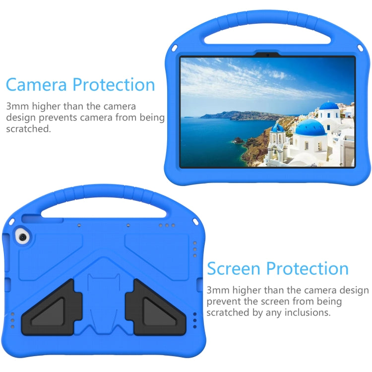 For Amazon Fire Max 11 2023 EVA Shockproof Tablet Case with Holder(Blue) - Amazon by PMC TechLife | Online Shopping South Africa | PMC TechLife | Buy Now Pay Later Mobicred