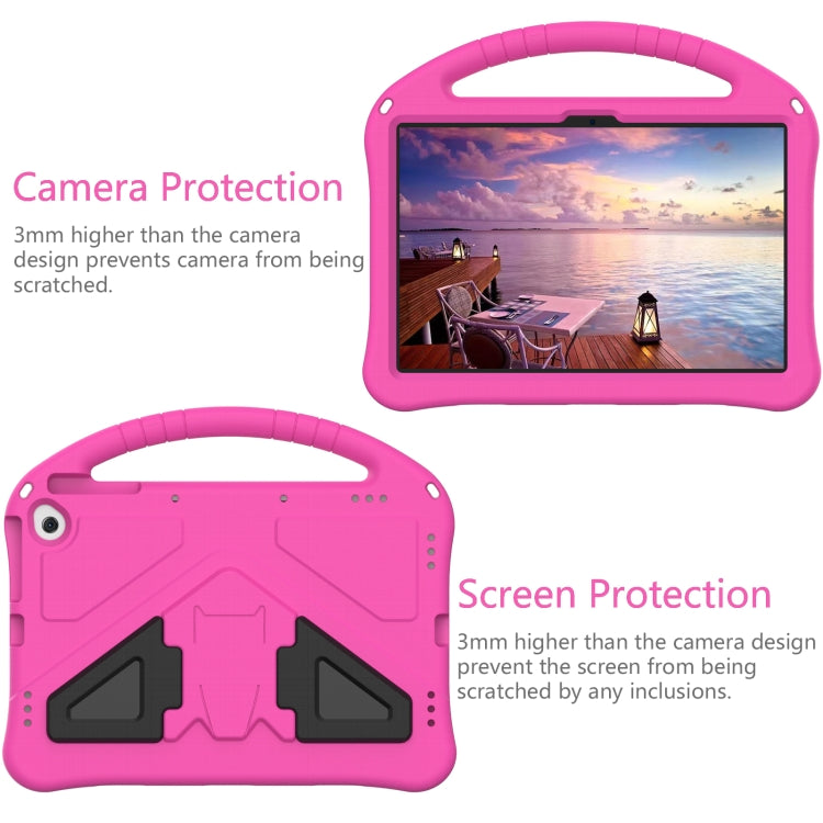 For Amazon Fire Max 11 2023 EVA Shockproof Tablet Case with Holder(RoseRed) - Amazon by PMC TechLife | Online Shopping South Africa | PMC TechLife | Buy Now Pay Later Mobicred