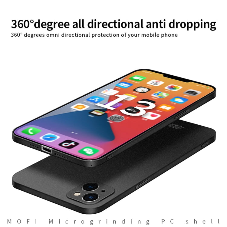 For iPhone 15 Pro Max MOFI Fandun Series Frosted PC Ultra-thin All-inclusive Phone Case(Black) - iPhone 15 Pro Max Cases by MOFI | Online Shopping South Africa | PMC Jewellery