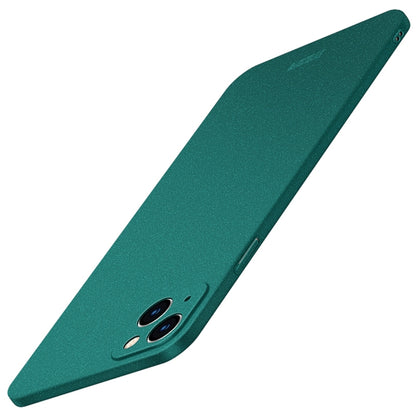 For iPhone 15 Pro Max MOFI Fandun Series Frosted PC Ultra-thin All-inclusive Phone Case(Green) - iPhone 15 Pro Max Cases by MOFI | Online Shopping South Africa | PMC Jewellery