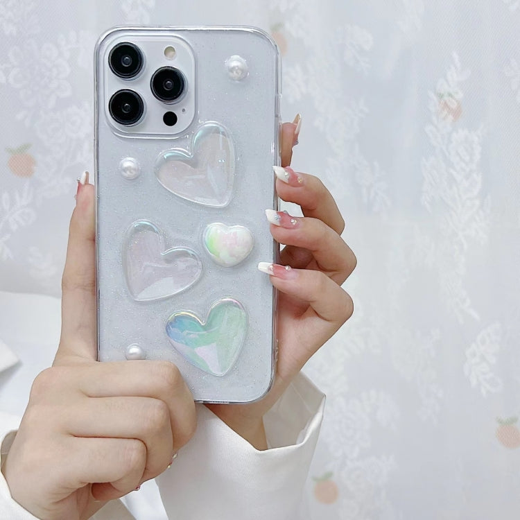 For iPhone 13 Love Epoxy TPU Phone Case(Transparent) - free shipping - PMC TechLife - Order now!