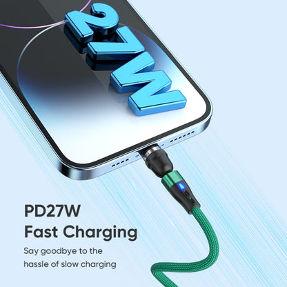 ENKAY PD60W Type-C to Type-C / 8 Pin Magnetic 540 Degrees Rotating Fast Charging Cable, Length:1m(Black) - Charging Cable & Head by ENKAY | Online Shopping South Africa | PMC Jewellery | Buy Now Pay Later Mobicred