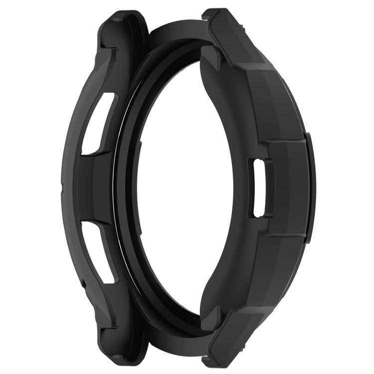 For Samsung Galaxy Watch 6 Classic 43mm Rotating Ring  + TPU Armor Watch Protective Case(Black) - Watch Cases by PMC TechLife | Online Shopping South Africa | PMC TechLife