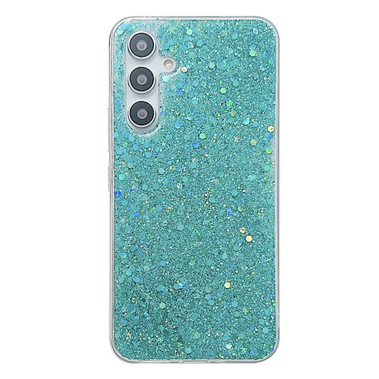 For Samsung Galaxy S24+ 5G Glitter Sequins Epoxy TPU Phone Case(Green) - free shipping - PMC TechLife - Order now!