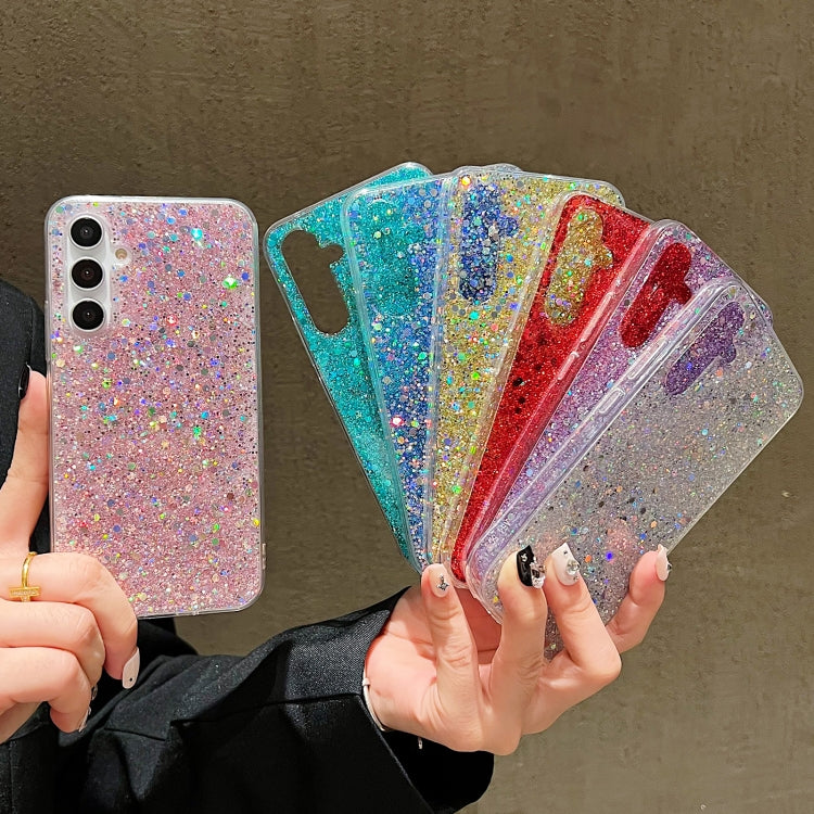 For Samsung Galaxy S24 Ultra 5G Glitter Sequins Epoxy TPU Phone Case(Green) - free shipping - PMC TechLife - Order now!
