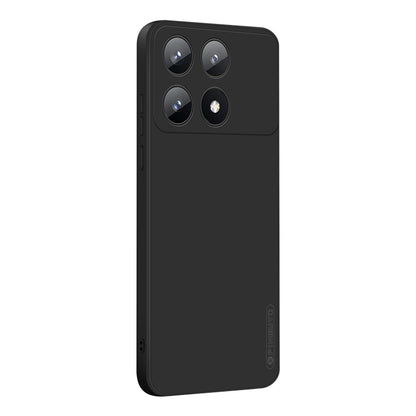 For Xiaomi Redmi K70E PINWUYO Sense Series Liquid Silicone TPU Phone Case(Black) - K70E Cases by PINWUYO | Online Shopping South Africa | PMC Jewellery | Buy Now Pay Later Mobicred