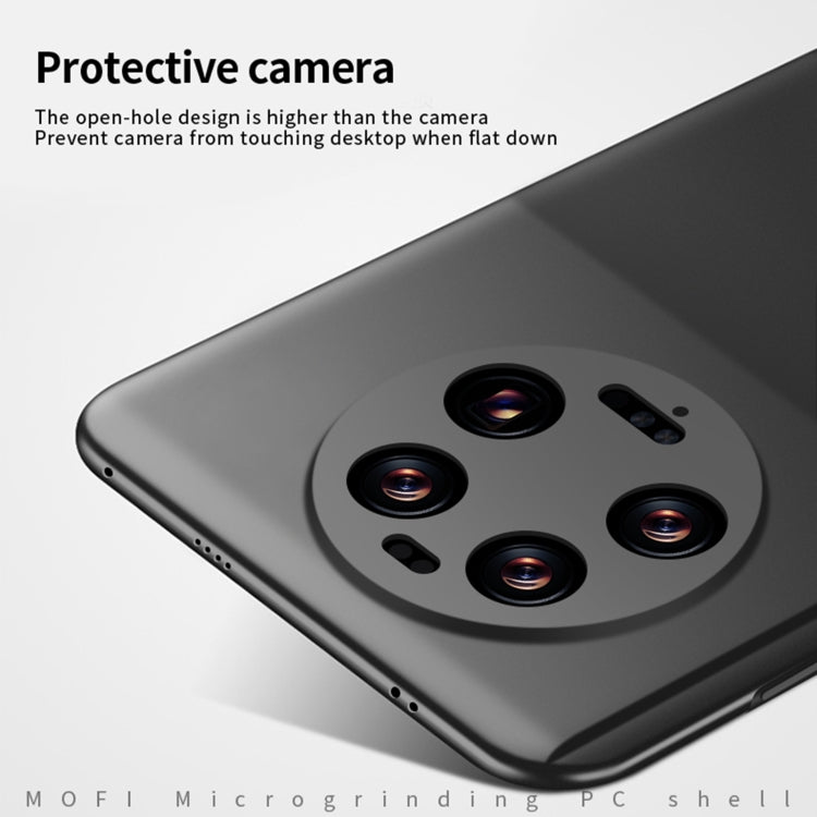 For Xiaomi 13 Ultra MOFI Micro-Frosted PC Ultra-thin Hard Phone Case(Black) - 13 Ultra Cases by MOFI | Online Shopping South Africa | PMC Jewellery