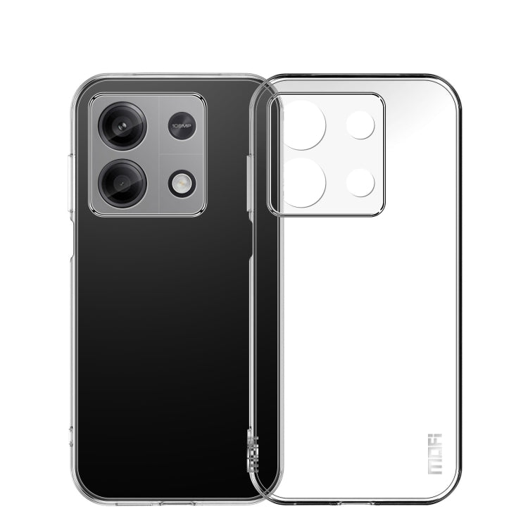 For Xiaomi Redmi Note 13 5G MOFI Ming Series Ultra-thin TPU Phone Case(Transparent) - free shipping - PMC TechLife - Order now!