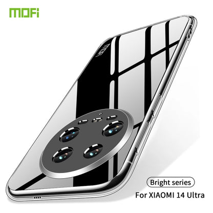 For Xiaomi 14 Ultra MOFI Ming Series Ultra-thin TPU Phone Case(Transparent) - 14 Ultra Cases by MOFI | Online Shopping South Africa | PMC Jewellery