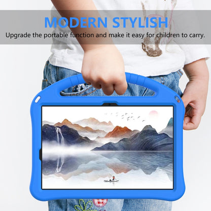 For Samsung Galaxy Tab S10 EVA Shockproof Tablet Case with Holder(Blue) - Tab S10 Cases by PMC Jewellery | Online Shopping South Africa | PMC Jewellery | Buy Now Pay Later Mobicred