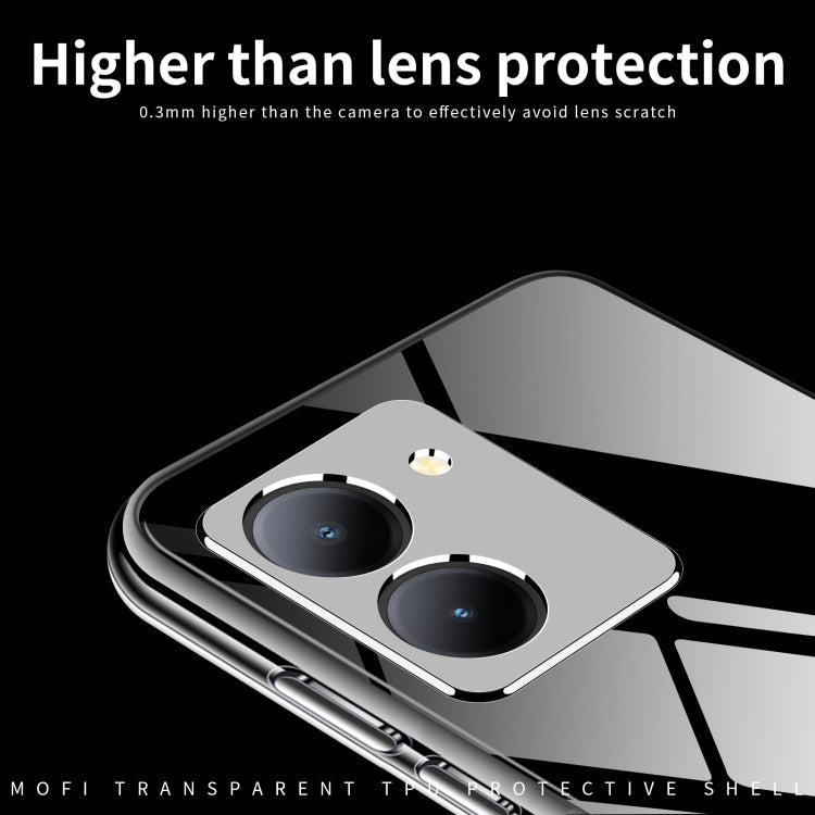 For vivo Y78 / Y78+/ V29 Lite Global MOFI Ming Series Ultra-thin TPU Phone Case(Transparent) - vivo Cases by MOFI | Online Shopping South Africa | PMC Jewellery