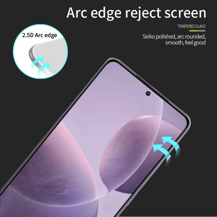 For Xiaomi Redmi K70 / K70 Pro PINWUYO 9H 2.5D Full Screen Tempered Glass Film(Black) -  by PINWUYO | Online Shopping South Africa | PMC Jewellery | Buy Now Pay Later Mobicred