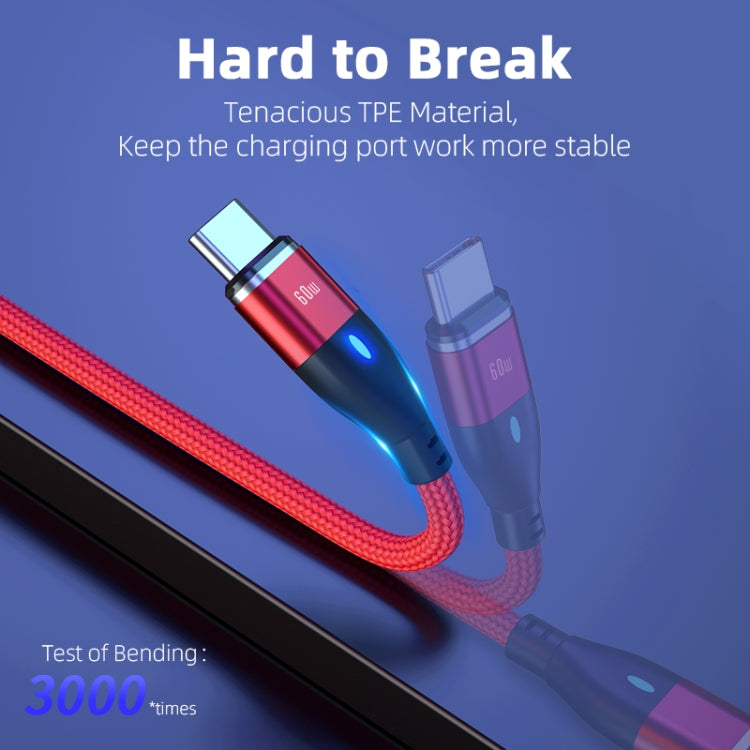 ENKAY 6-in-1 PD60W USB-A / Type-C to Type-C / 8 Pin / Micro USB Magnetic Fast Charging Cable, Cable Length:1m(Red) - Charging Cable & Head by ENKAY | Online Shopping South Africa | PMC Jewellery | Buy Now Pay Later Mobicred