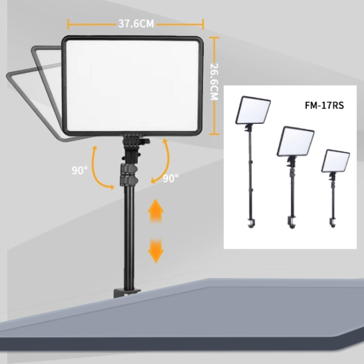 Jmary FM-17RS Video Conferencing Panel Studio Soft Light Photography LED Video Light - free shipping - PMC TechLife - Order now!