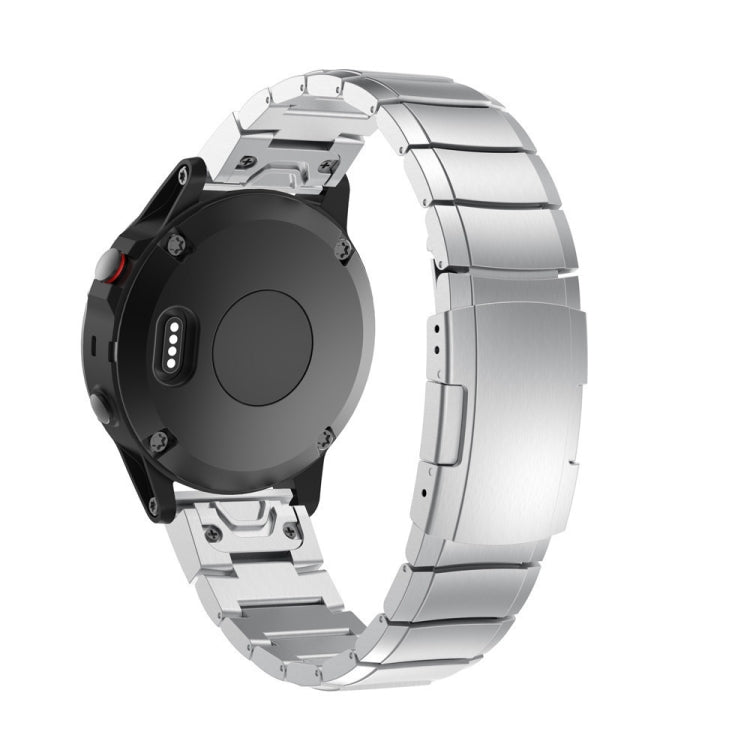 For Garmin Epix Gen 2 22mm Titanium Alloy Quick Release Watch Band(Sliver) - Watch Bands by PMC TechLife | Online Shopping South Africa | PMC TechLife